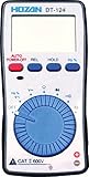ホーザン(HOZAN) デジタルマルチメータ 携帯に便利なキャリングケース付属 最大表示:4000カウント  DT-124