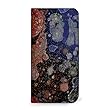 mitas HTC EVO 3D ISW12HT ケース 手帳型 ベルトなし ペイント柄 B (287)NB-0119-B/ISW12HT