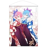 コスパ Re:ゼロから始める異世界生活 レム ラム B2タペストリー 晴れ着Ver. 約72.8×51.5cm