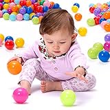 Gracefulvara 20ピースカラフルなソフトプラスチック海洋ボール、ベビーキッドSwim Toys