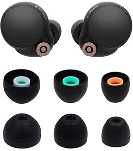 SONY WF-1000XM4ワイヤレスイヤホン イヤーピース　ブラック　ケース SONY WF-1000XM4ワイヤレスイヤホン イヤーピース ブラック ケース