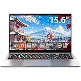 Moxalc 15.6インチ ノートパソコン Celeron N4000 プロセッサー 8GBメモリ 256GB SSD Windows 11 Pro Office搭載 フルHD IPS液晶