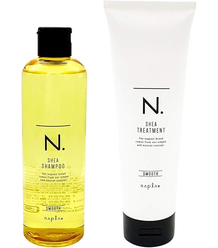 N.SHEA トリートメント スムース N. SHEA シャンプー 750ml & トリートメント 650g スムース