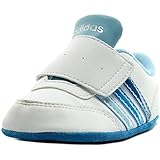 (アディダス) Adidas V Jog Crib ベビー 米国 3 ホワイト スニーカー [並行輸入品]