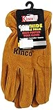 Kinco Gloves Unlined Split Cowhide Leather Fencing Gloves 97L