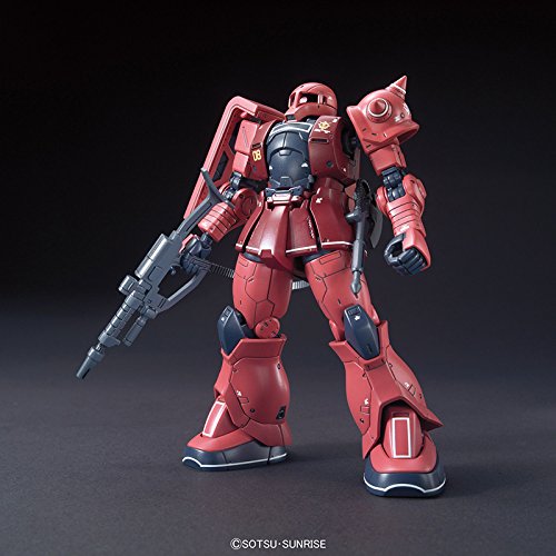 HG 機動戦士ガンダム THE ORIGIN MS-05S シャア専用ザクI 1/144スケール 色分け済みプラモデル