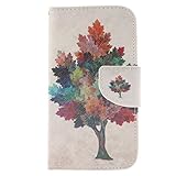 Samsung Galaxy S4 ケース, UNEXTATI 手帳型ケース, Samsung Galaxy S4 ケース カバー, 高品質 PUレザー 手帳型 ウォレット型 財布型 保護カバー カー