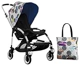 Bugaboo Bee3 Stroller - Andy Warhol - Transport/Royal Blue (Special Edition) - Aluminum by Bugaboo [