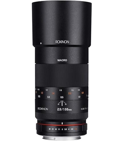 Canon 242P045 EF 100 f2.8 L Macro IS USM Lens Black : Amazon