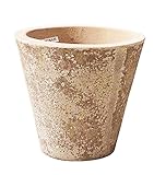 アンティーク調 テラコッタ製植木鉢 ルーガ アンティコ ソリッド 18cm 2個入り