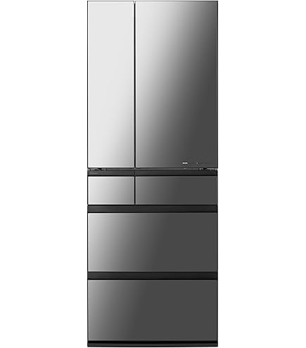 Amazon.co.jp: 三菱 455L 6ドアノンフロン冷蔵庫 置けるスマート