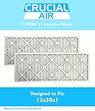 2 12 x 30 x 1 MERV 11炉フィルタ、設計& Engineered by Crucial Air