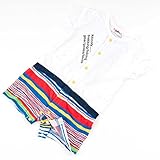 ロンパース 半袖 シシュノン Kiccoly ベビー キッコリーlogo 半袖ロンパース ホワイト 80cm