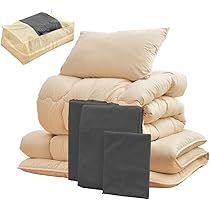 Amazon｜タンスのゲン 布団セット シングル 7点セット【高密度固綿 三