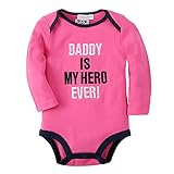 ベビー服 ボディスーツ　女の子　ロンパース ベビーウェア 出産祝い ノースリーブ プリンセス　可愛い 長袖 新生児 (0-6m, R07　バラ色 HERPO)