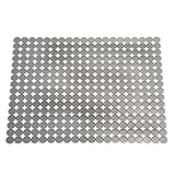 InterDesign シンク 用 流し 保護マット Orbz Lサイズ グラファイト 70663EJ