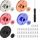 DAOKAI サーボ腕角 RC プロダクト 25T アルミニウム円形のタイプ ステアリング 5 色 RC 車/模型のボート/トラック/飛行機（10Pcs）のための RC のモデル モーター予備品