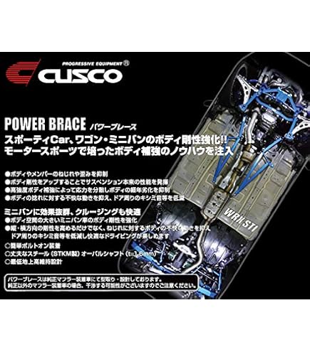 Amazon | CUSCO クスコ パワーブレース フロントサイド N-BOX JF3 2017