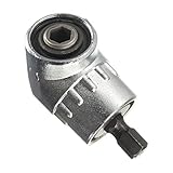 鯉物語 1/4" 6.35mm 六角エクステンション レンチ ドリルビット ドライバーソケットアダプター ドライバー 角度 調整 アタッチメント 拡張 角度 105度