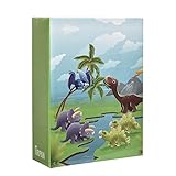 Arpan 6x4'' Small Kids Cute Dinosaurs in Prehistoric Scene Slip In Childrens Photo Album For 100 Pho