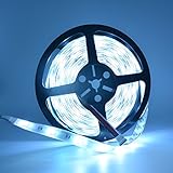 mokungit RGBW LEDストリップライト4色in 1 SMD 5050 RGB +クールホワイト( 6500 K ) 16.4 Ft 30 Leds / M 12 VホワイトPCB防水規格i
