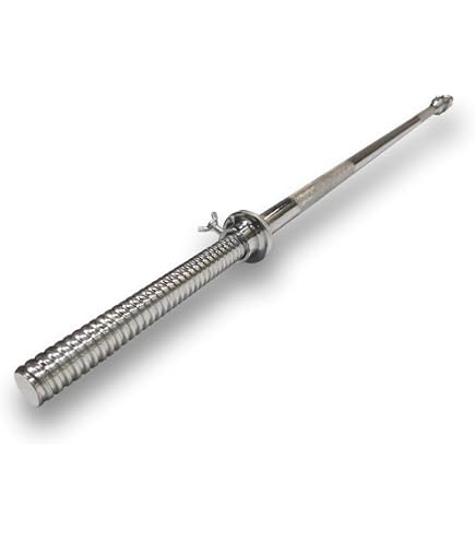 Amazon | バーベルシャフト カラー付 長さ120/150/180cm シャフト径 