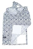 Nursing Cover by Crown and Cradle- Soft Cotton Pockets for Burp Rags and Storage while Breast Feedin