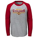 NCAA幼児用フィールドライン」ロングスリーブTシャツ グレイ