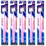 たんぽぽの種 ３６０度ぐるっと丸い歯ブラシ 極細毛 13才～成人用 (ﾋﾟﾝｸ)