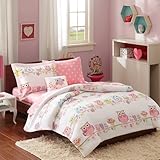 Mi Zone Kids Wise Wendy Complete Bed And Sheet Set Pink Full [並行輸入品]