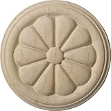 Ekena Millwork ros02 X 02real Reeseロゼット 2 3/4-Inch x 2 3/4-Inch x 1/4-Inch ROS02X02RERW 1