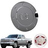 （ベンマロ）BENMALL シボレー シルバラード用 ABSクロム ガス燃料 ドアカバー(2007-2013)シボレーシ ルバラード1500/2500/3500