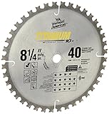 Vermont American 27825 5/8-Inch Arbor 8-1/4-Inch 40 Tooth Titanium Series Circular Saw Blade [並行輸入品]