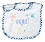 Raindrops Embroidered Bib, Oops by Raindrops [並行輸入品]
