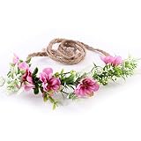 Cici Store新生児赤ちゃん女の子幼児子供用花柄カチューシャヘアバンド写真小道具ヘアアクセサリー S cici store