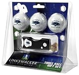 Nevada Wolf Pack 3ゴルフボールギフトパックwith Spring Actionツール