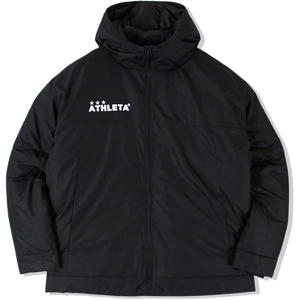 新品アスレタウルトラストレッチダウンコート黒 ATHLETA アスレタ O-REI ウルトラストレッチダウンコート(ブラック