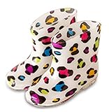 子供用　ながぐつ　レインブーツ　長靴　男の子　女の子　ベビー　キッズ 雨　傘 (15cm, レオパード)