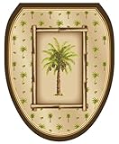 Bahamas Breeze Toilet Tattoo size Elongated [並行輸入品]