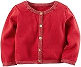Carter's SWEATER ベビー・ガールズ カラー: レッド