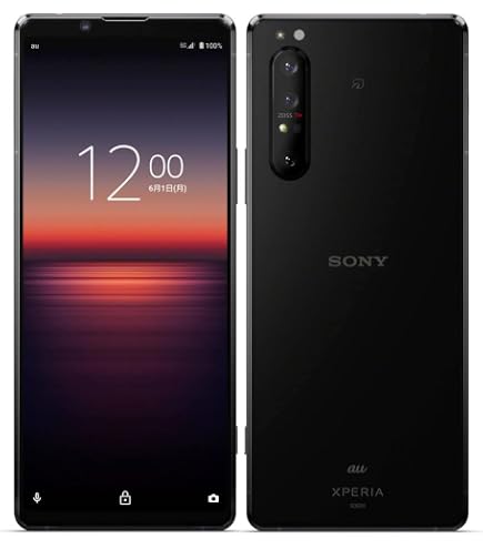 Amazon | Xperia 1 SOV40 [パープル] au | Sony | スマートフォン本体
