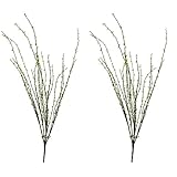 Lovoski 全２色　インテリア　庭　テーブル　装飾　人工柳　植物　ヤナギ　90cm　１本　 - グリーン