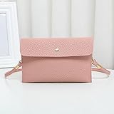 3WAY かわいい スマホ 大きめ お財布 合皮 バッグ ショルダーバッグ 可愛い ショルダー 斜め掛け レディース ガール ハンドバッグ (ピンク)