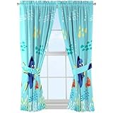 Adorable Disney Finding Dory Drapes, Set of 2 [並行輸入品]