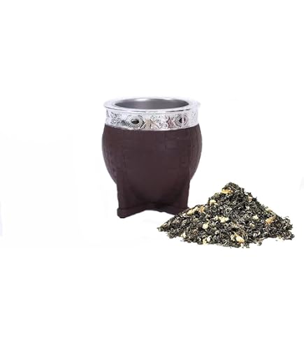 Amazon.co.jp: ADOFUN マテ茶カップ ステンレス製 パラグアイティー