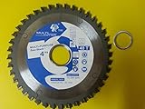 110 mm （ 4 3/8 インチ） 40 T THK タングステンブレードマルチカッターホイール 20 mm アーバーを見た