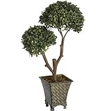 (ヒル・インテリアズ) Hill Interiors ミニチュア イミテーションツリー 人工樹木 観葉植物 インテリア 造花 (ワンサイズ) (グリーン)