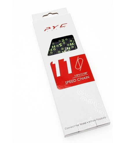 Amazon.co.jp: KMC(ケイエムシー) 11スピード用チェーン X11SL DLC