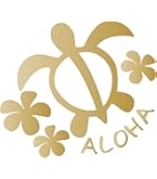 Amazon.co.jp: nc-smile ハワイアン ステッカー ホヌ HONU プルメリア