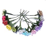 人工花花粉Stamen / Flower Leaves Stamen Make 5 mmパールFoamガラスStamen zg00027